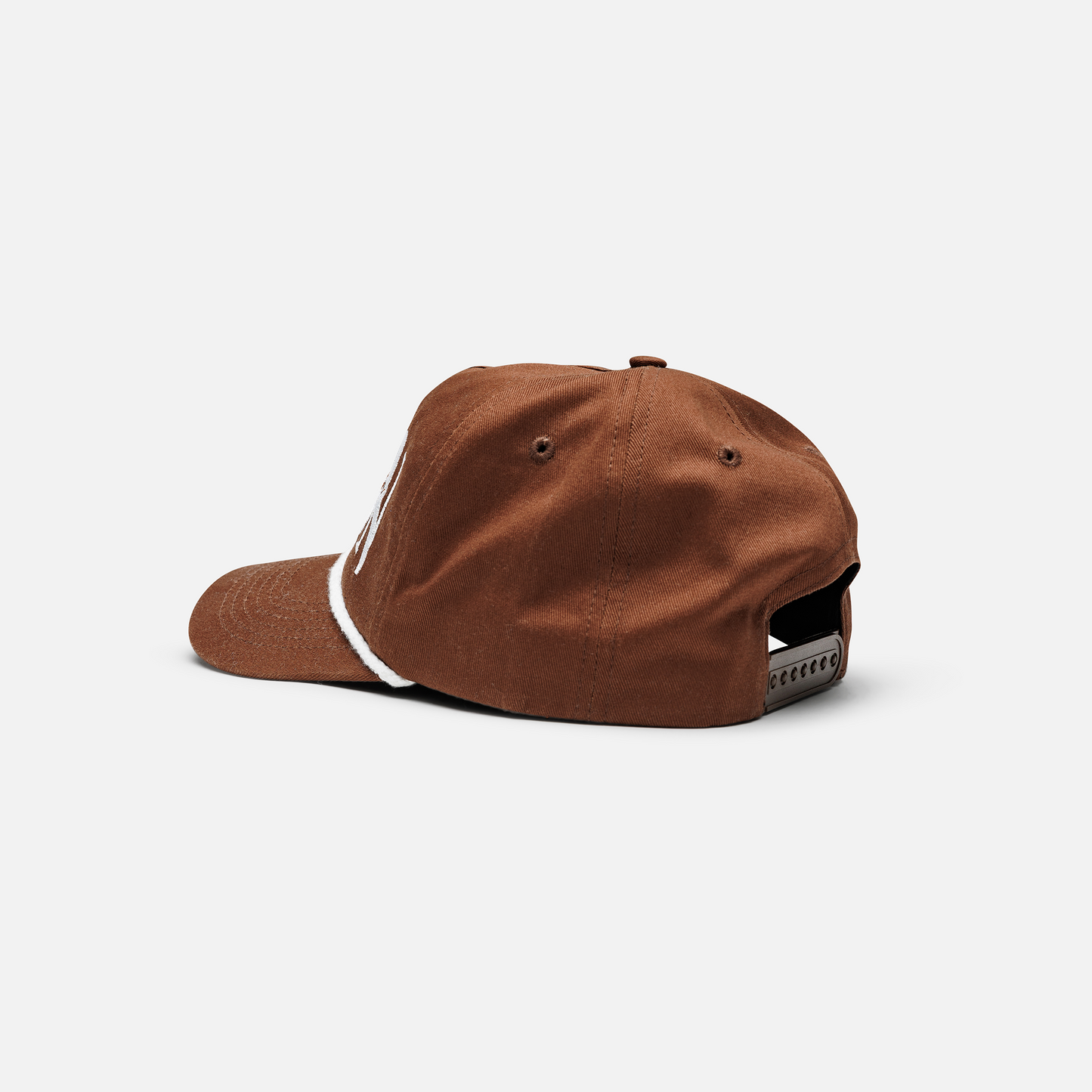 Brown Script Cap