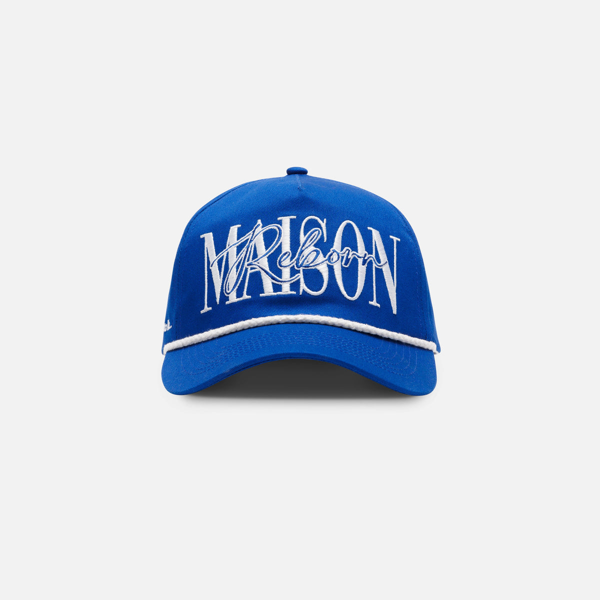 Blue Script Cap