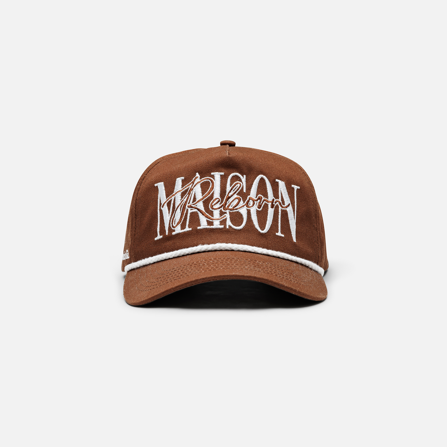 Brown Script Cap