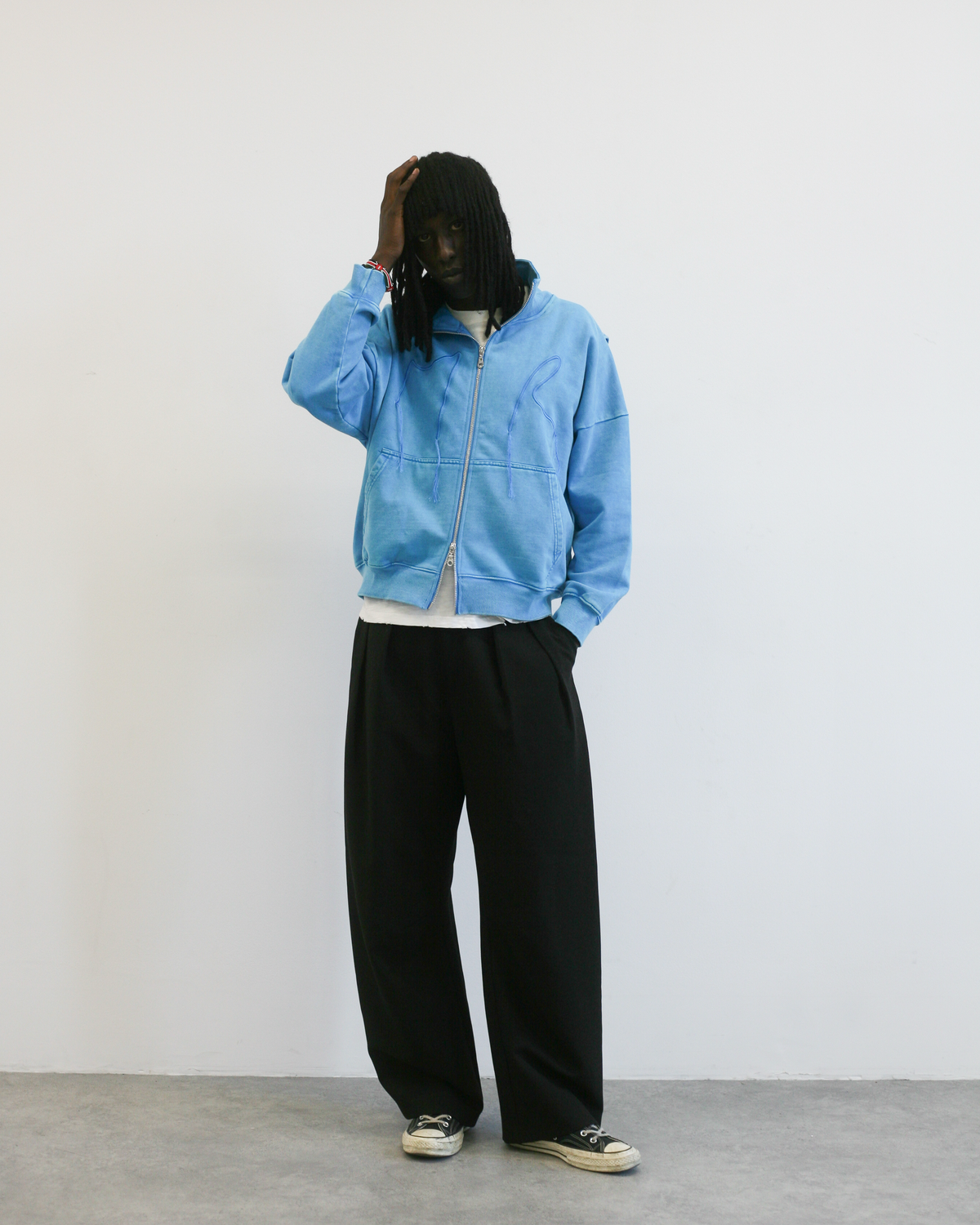 Blue MR Track Top
