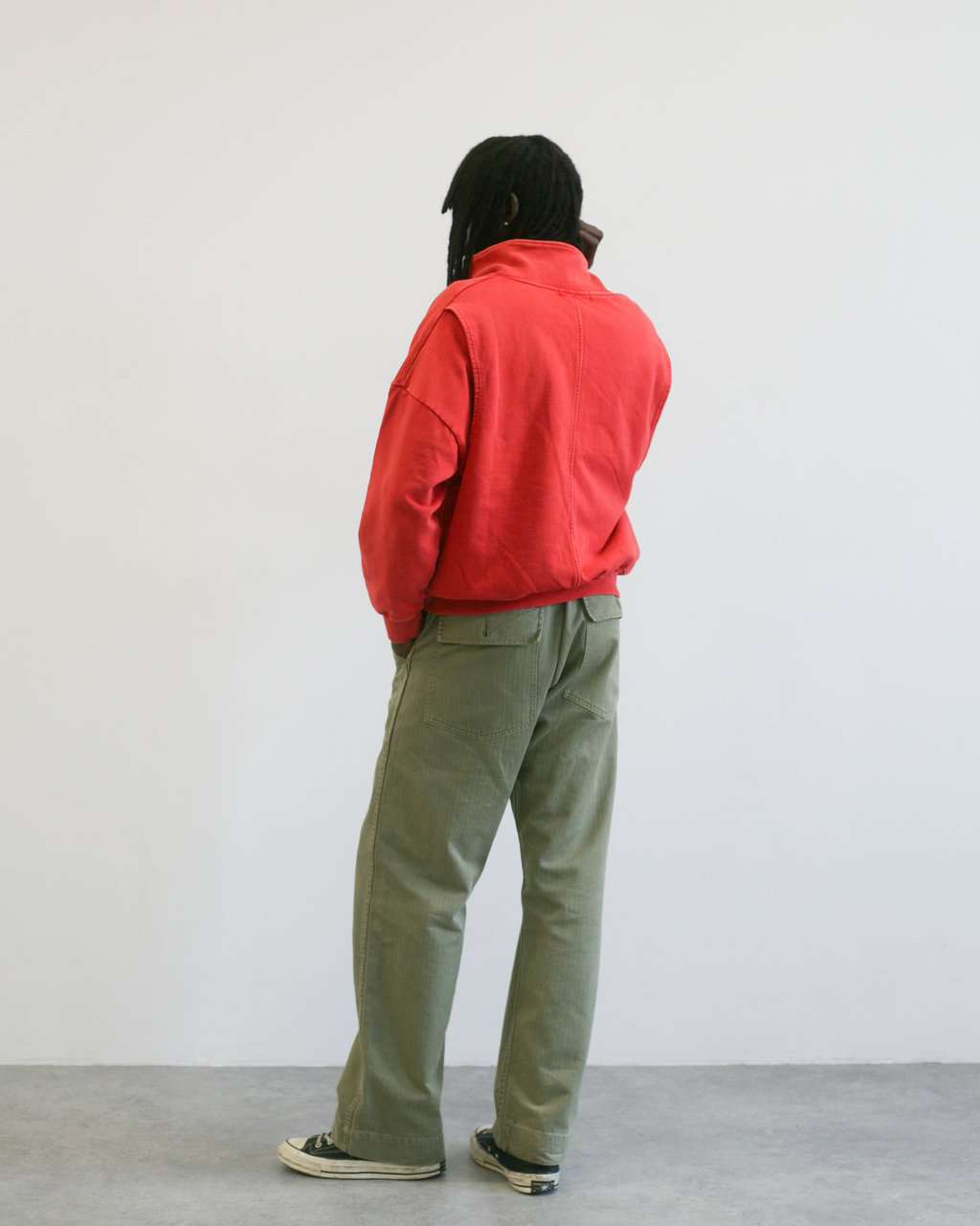 Red MR Track Top