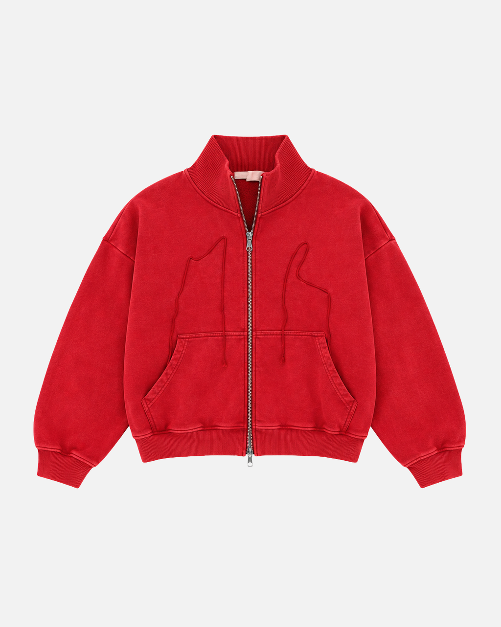 Red MR Track Top