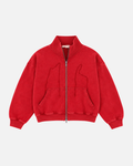 Red MR Track Top